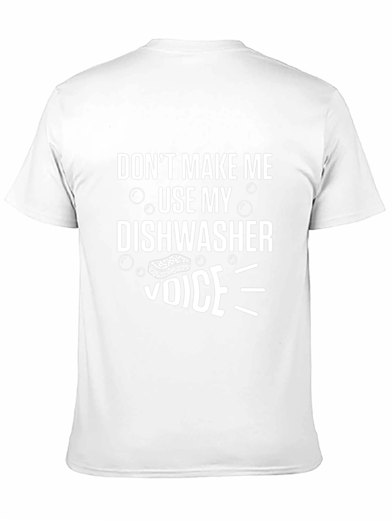 Dishwasher Voice Funny Graphic Tee