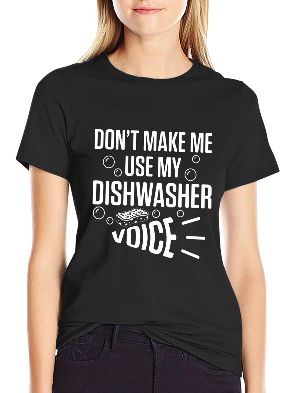 Dishwasher Voice Funny Graphic Tee