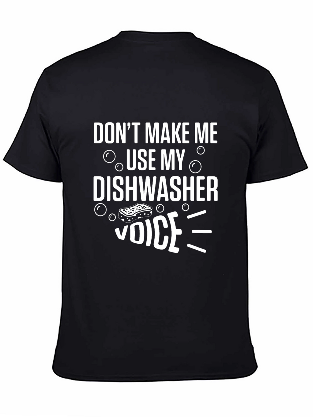 Dishwasher Voice Funny Graphic Tee