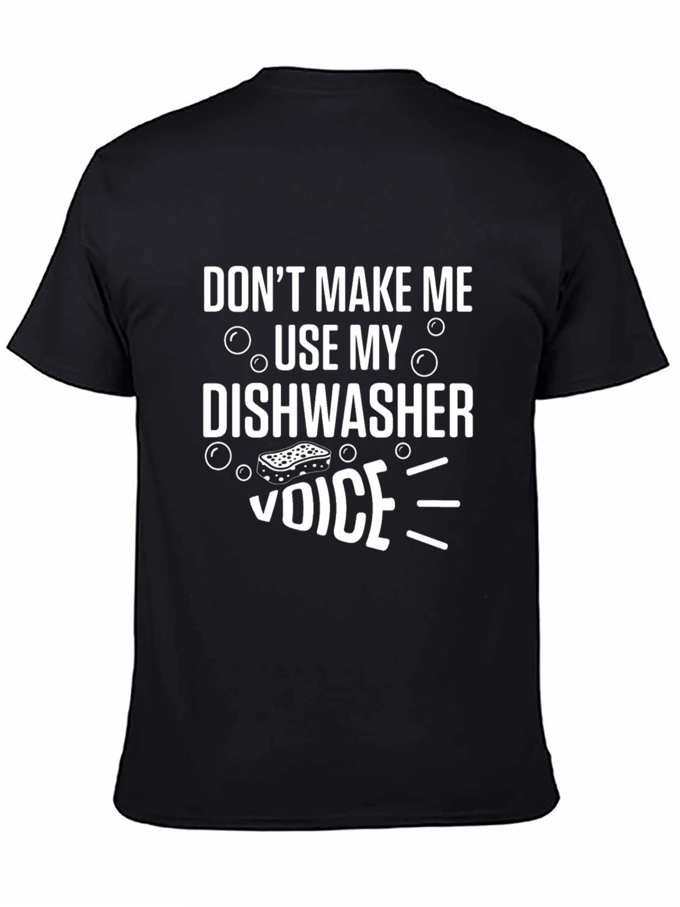 Dishwasher Voice Funny Graphic Tee