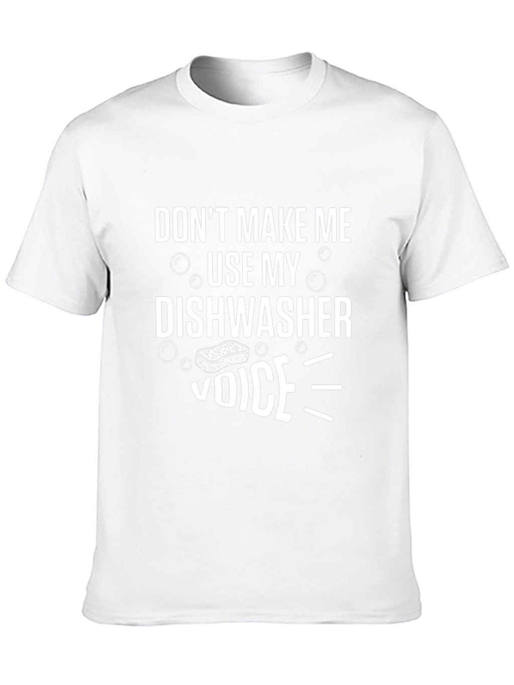 Dishwasher Voice Funny Graphic Tee