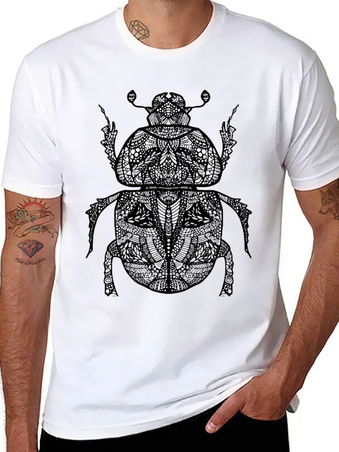Black Beetle Graphic Tee