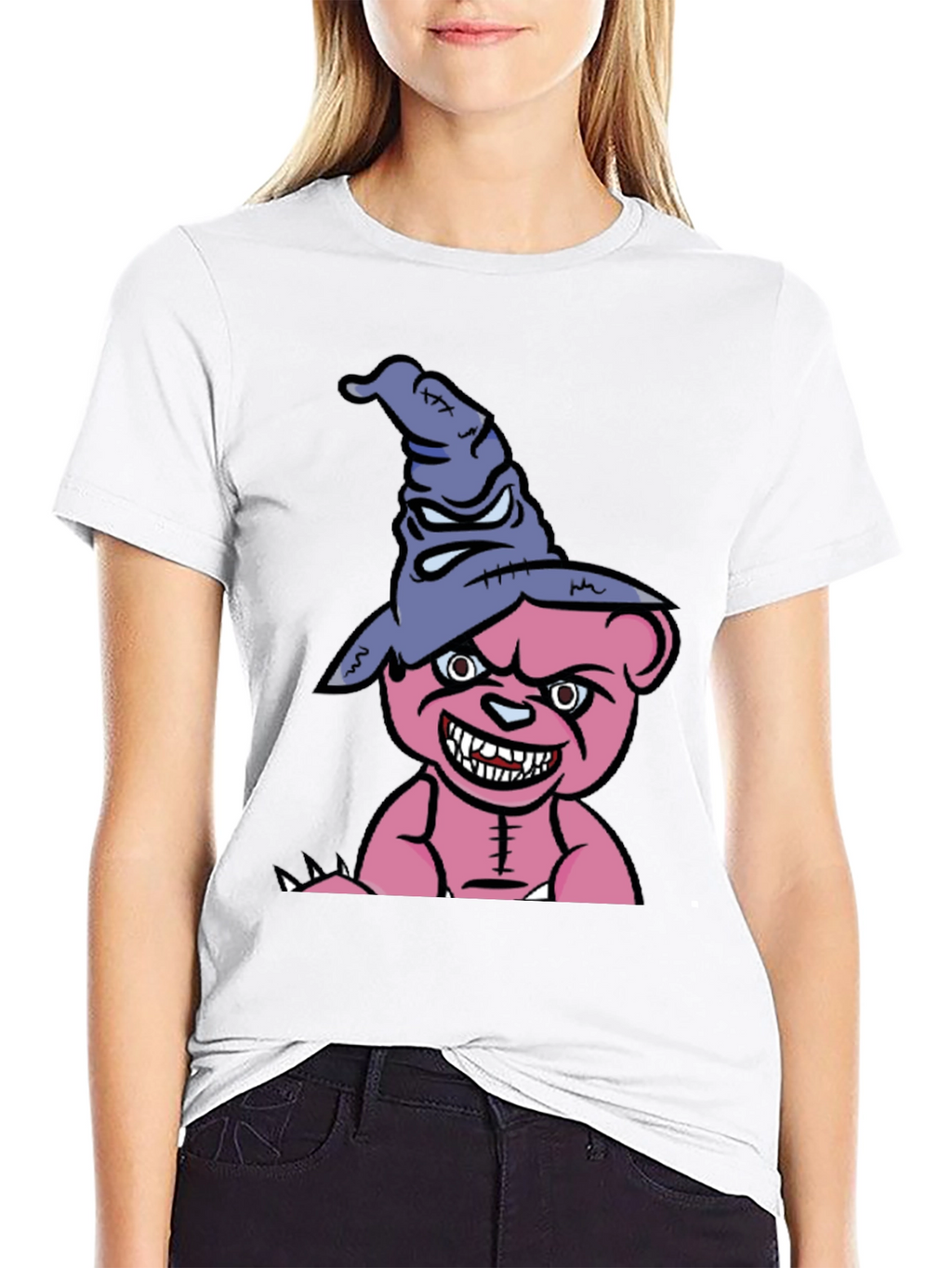 Creepy Cartoon Bear T-Shirt