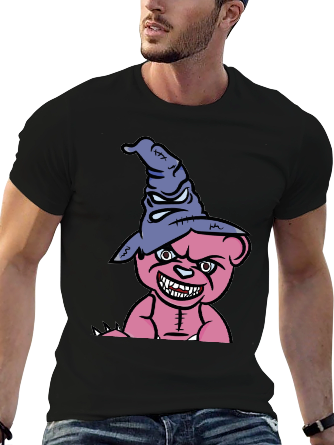 Creepy Cartoon Bear T-Shirt