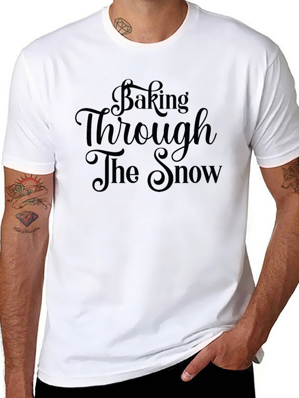 Baking Through the Snow Graphic T-Shirt
