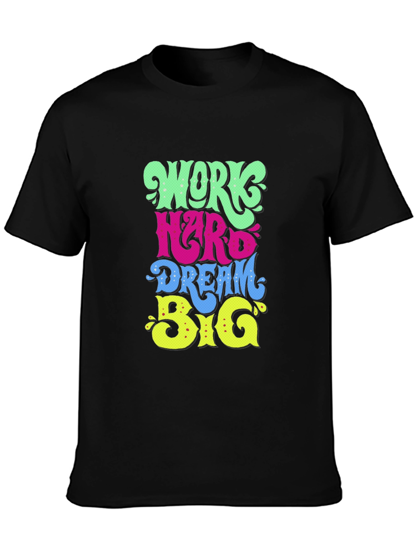 Work Hard Dream Big Graphic Tee
