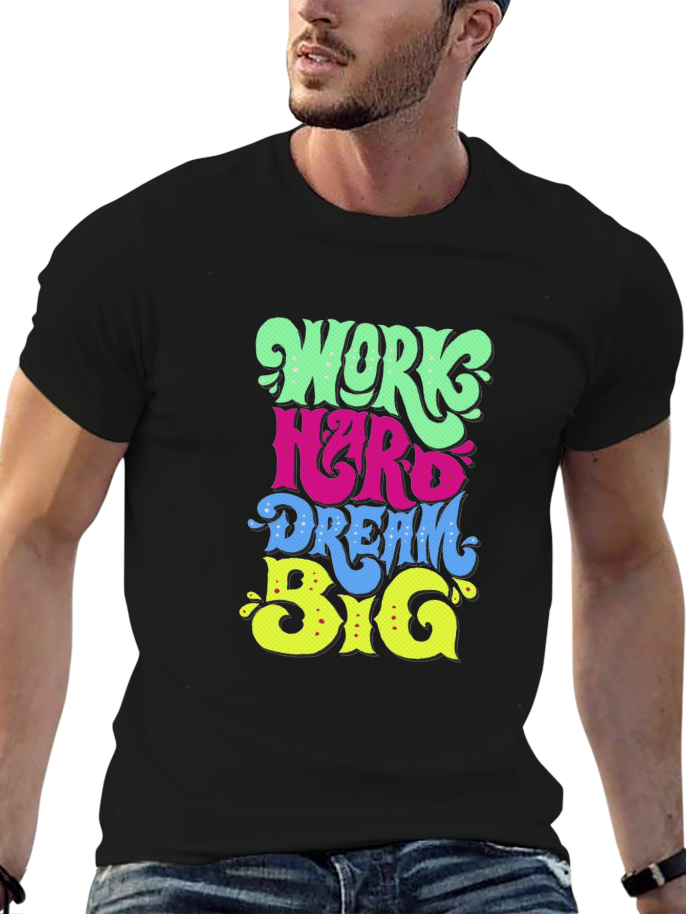 Work Hard Dream Big Graphic Tee