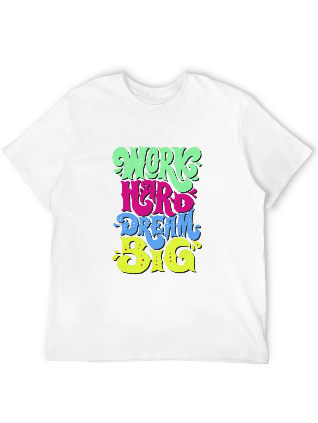 Work Hard Dream Big Graphic Tee