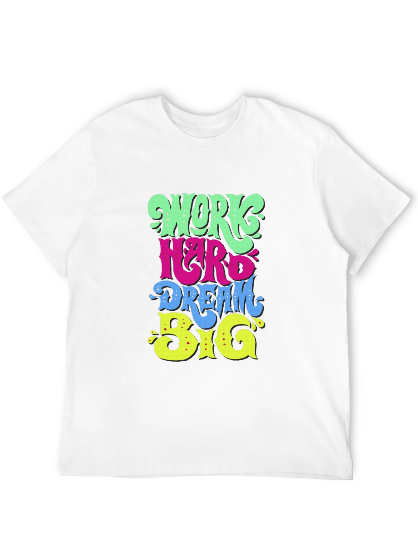 Work Hard Dream Big Graphic Tee