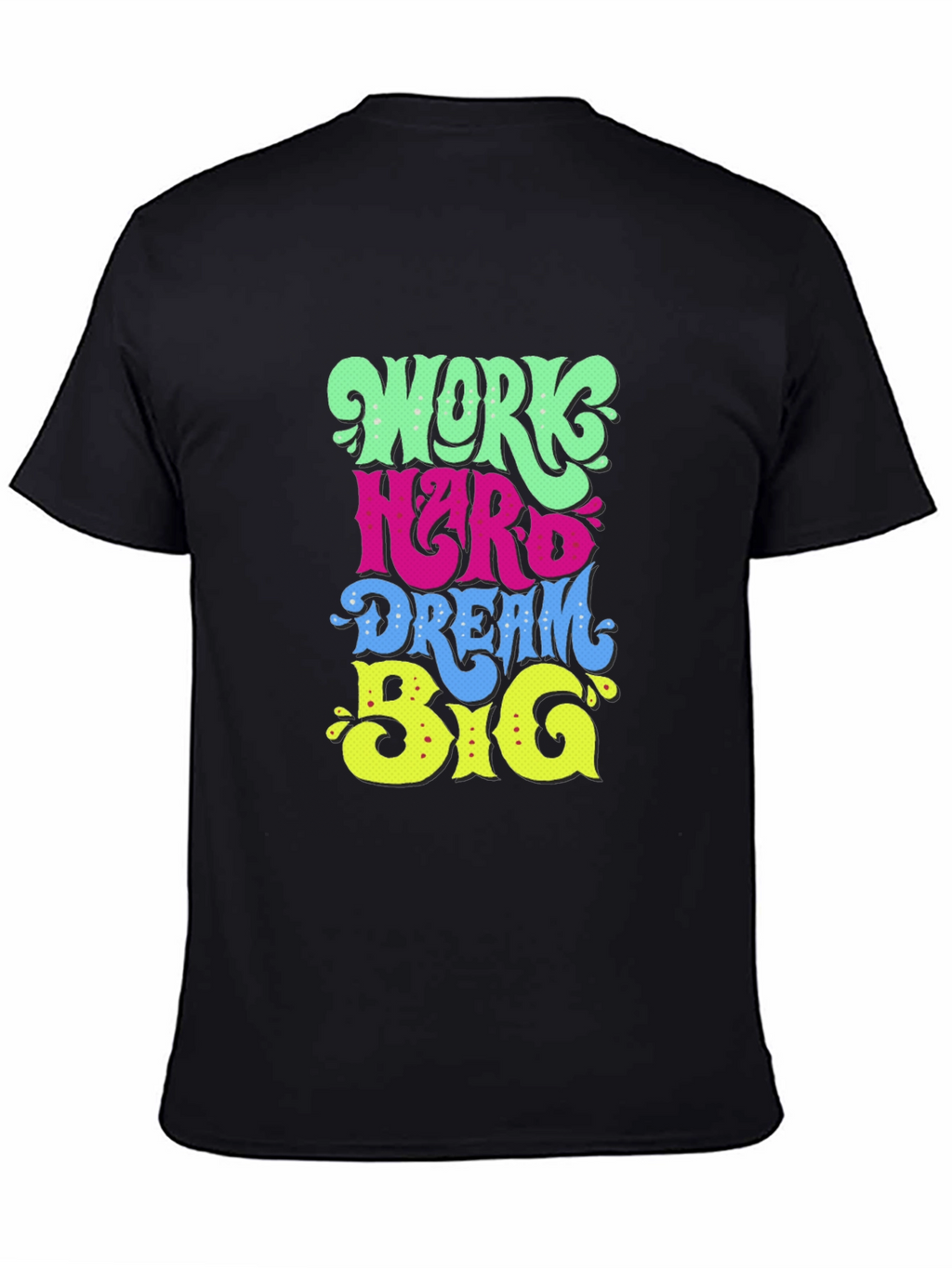 Work Hard Dream Big Graphic Tee
