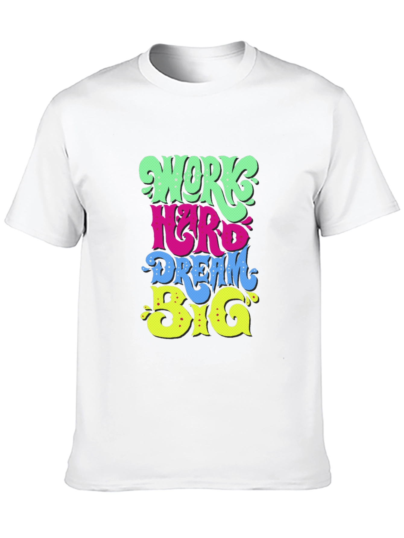 Work Hard Dream Big Graphic Tee