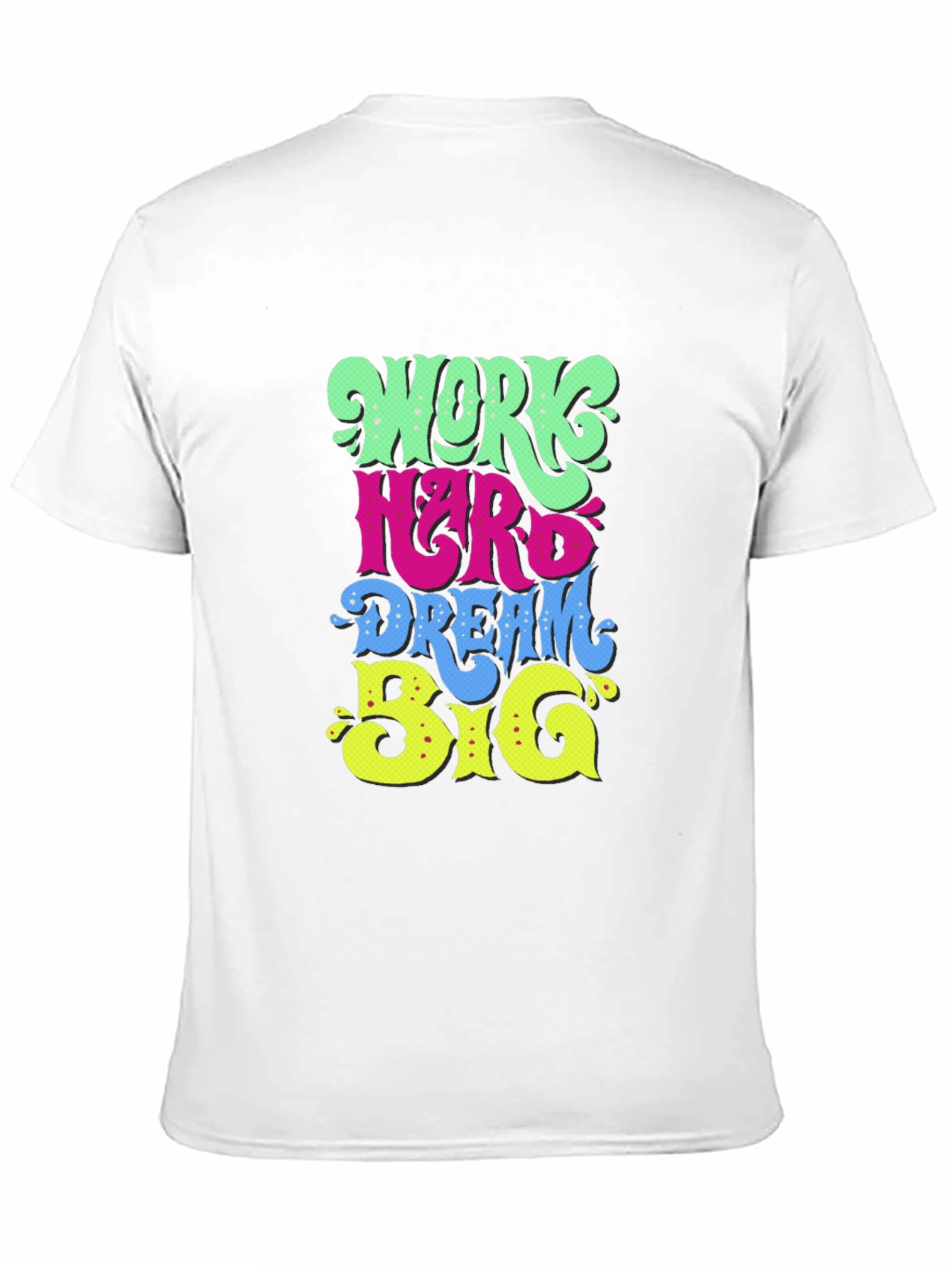 Work Hard Dream Big Graphic Tee