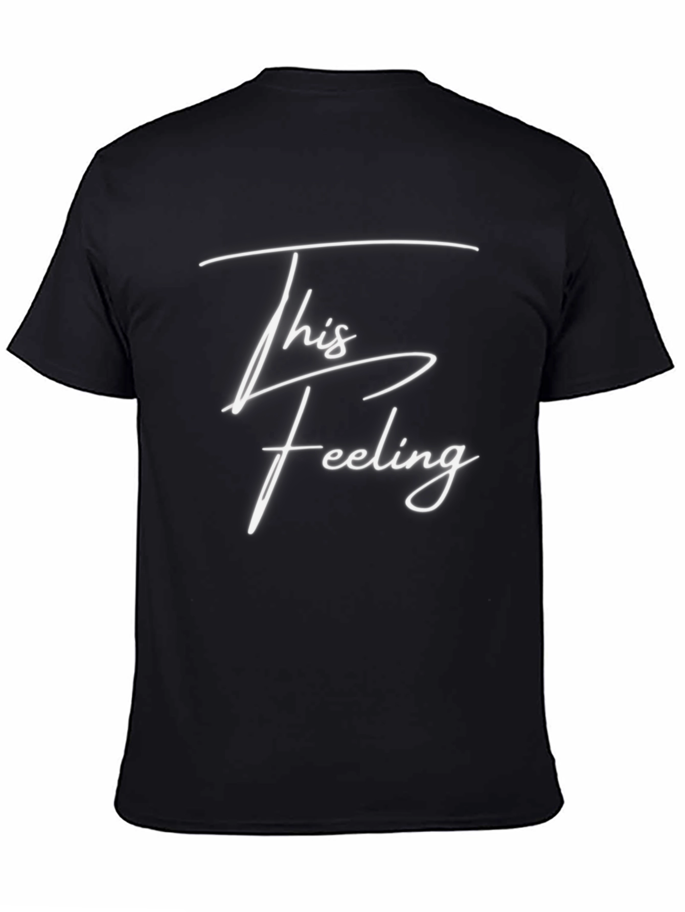 This Feeling Graphic Tee - Stylish & Trendy Black T-Shirt