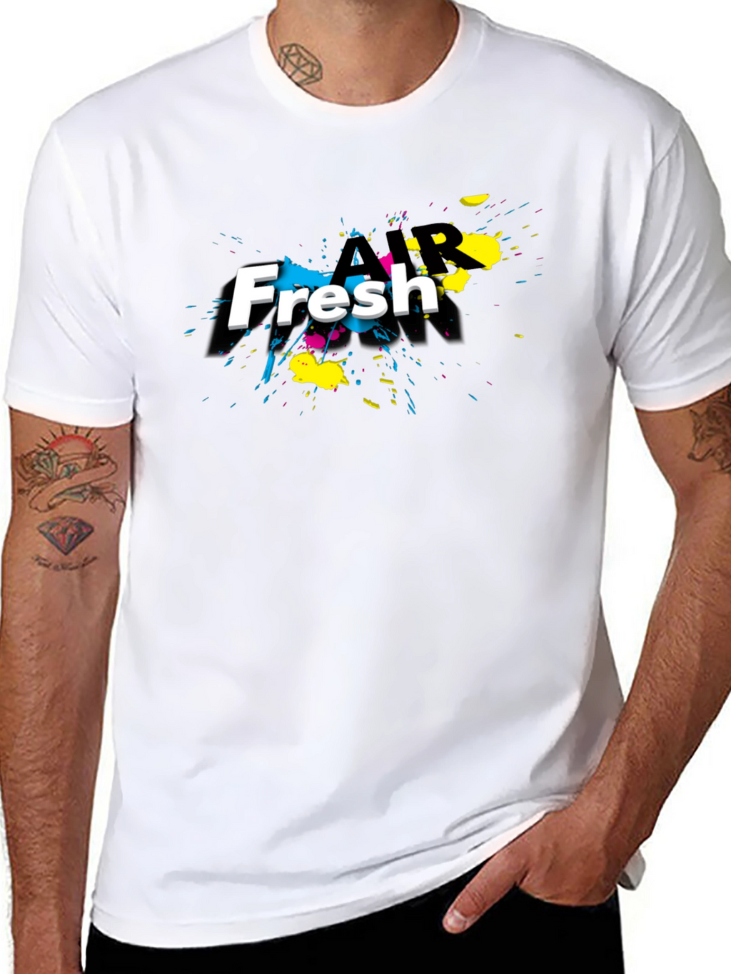Fresh Air Black T-Shirt
