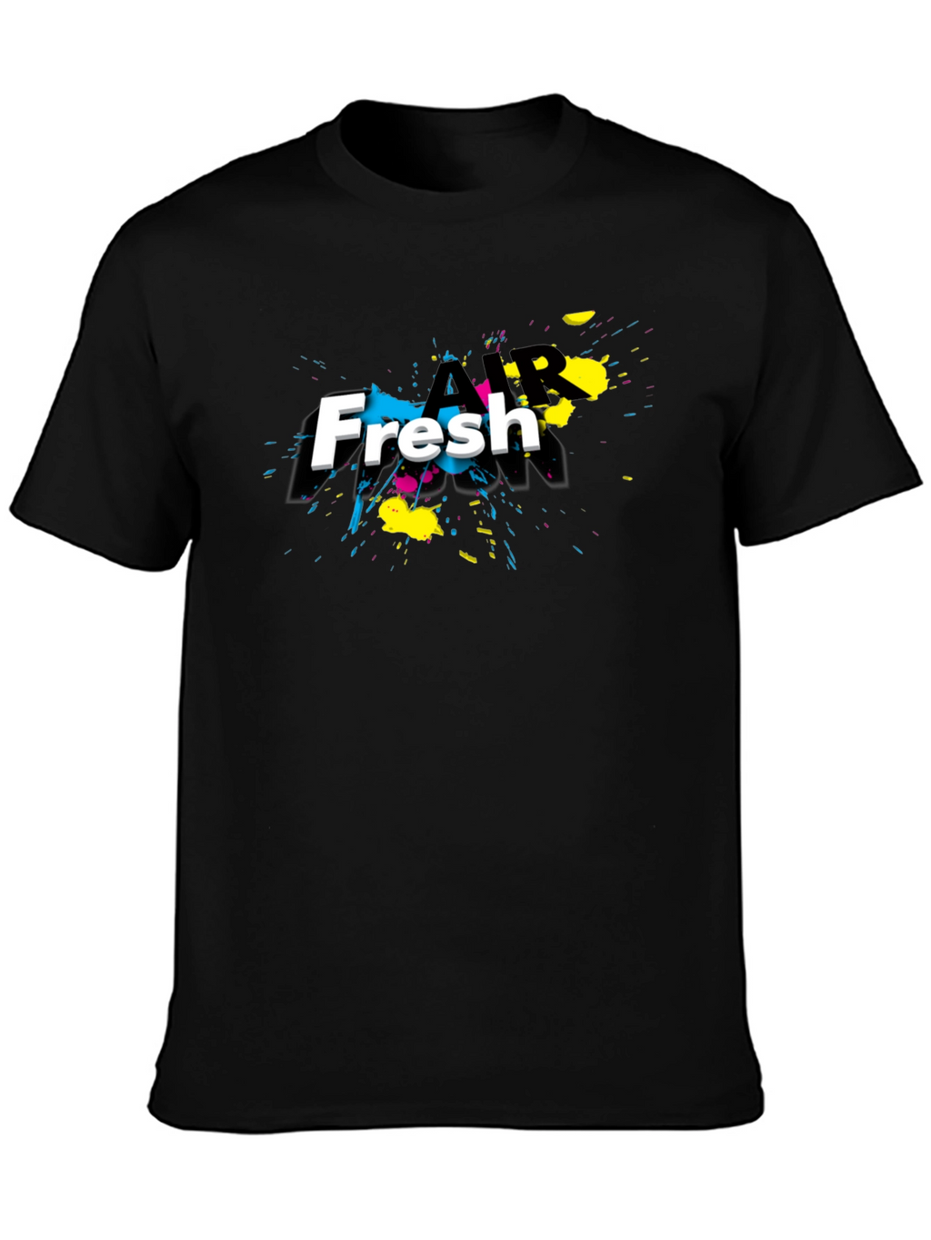 Fresh Air Black T-Shirt