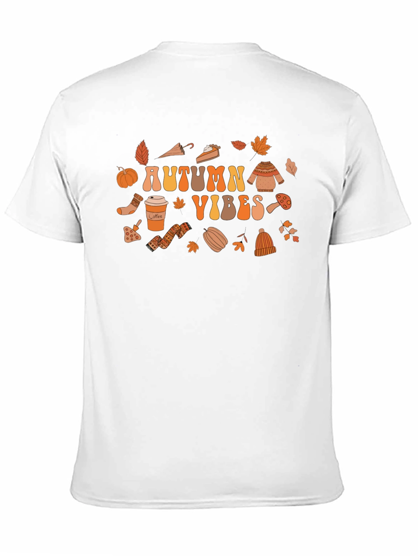 Autumn Vibes Graphic Tee - Cozy Fall Design
