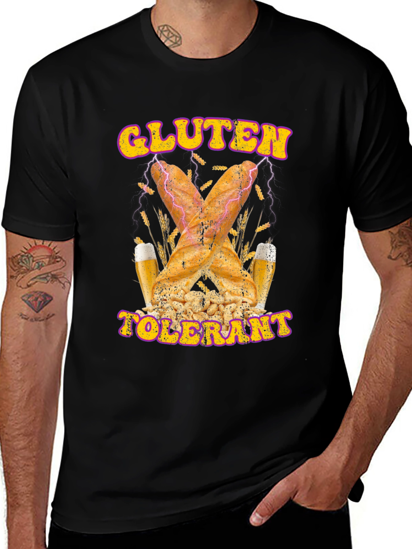 Gluten Tolerant Graphic T-Shirt