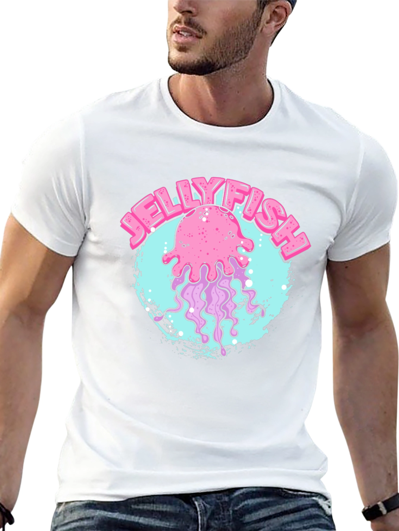 Jellyfish Graphic T-Shirt - Unique Design