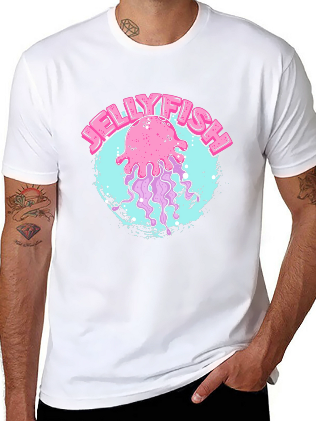 Jellyfish Graphic T-Shirt - Unique Design