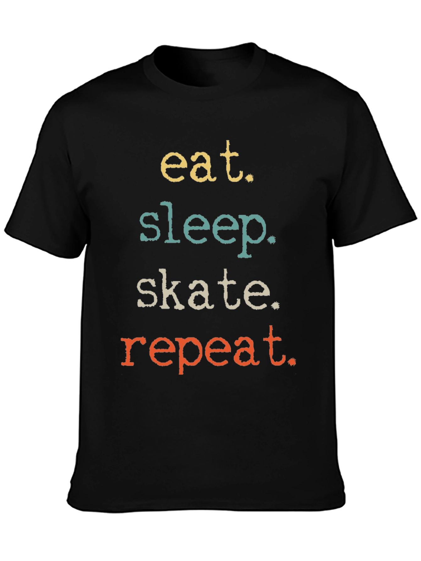 Eat Sleep Skate Repeat Graphic Tee