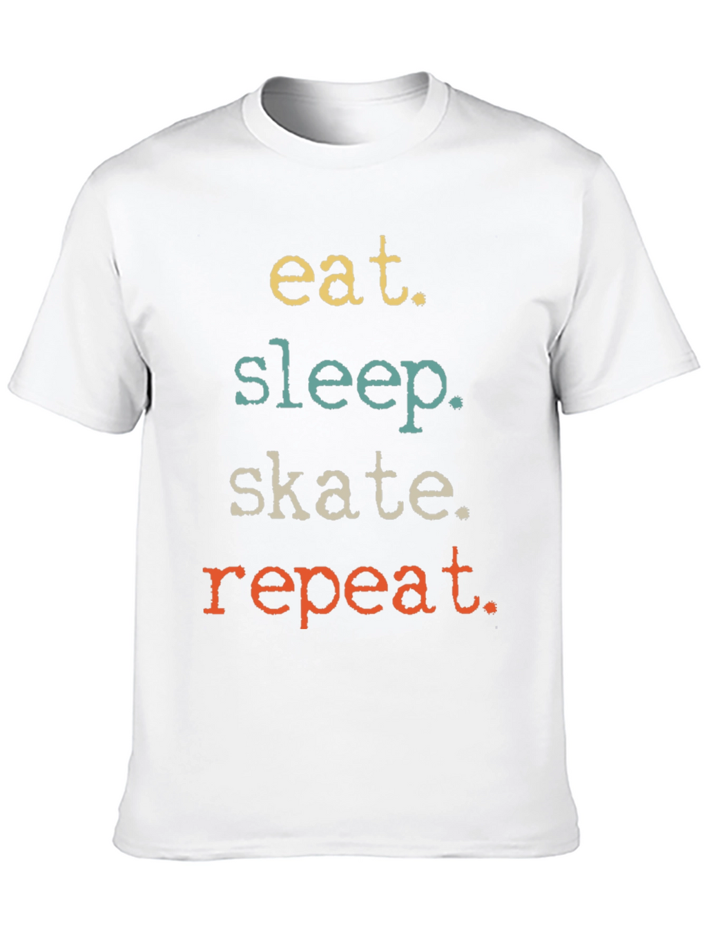 Eat Sleep Skate Repeat Graphic Tee