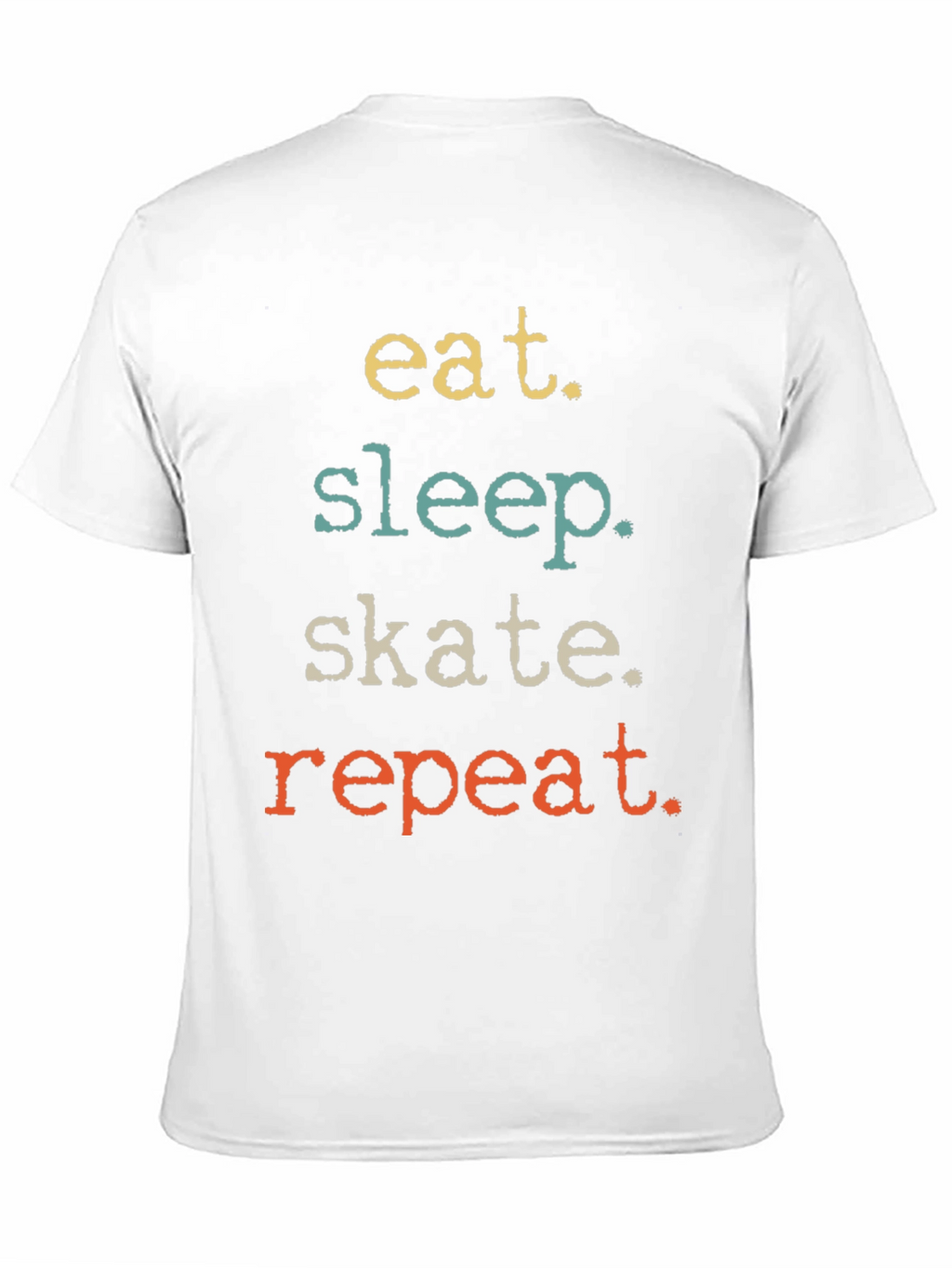 Eat Sleep Skate Repeat Graphic Tee