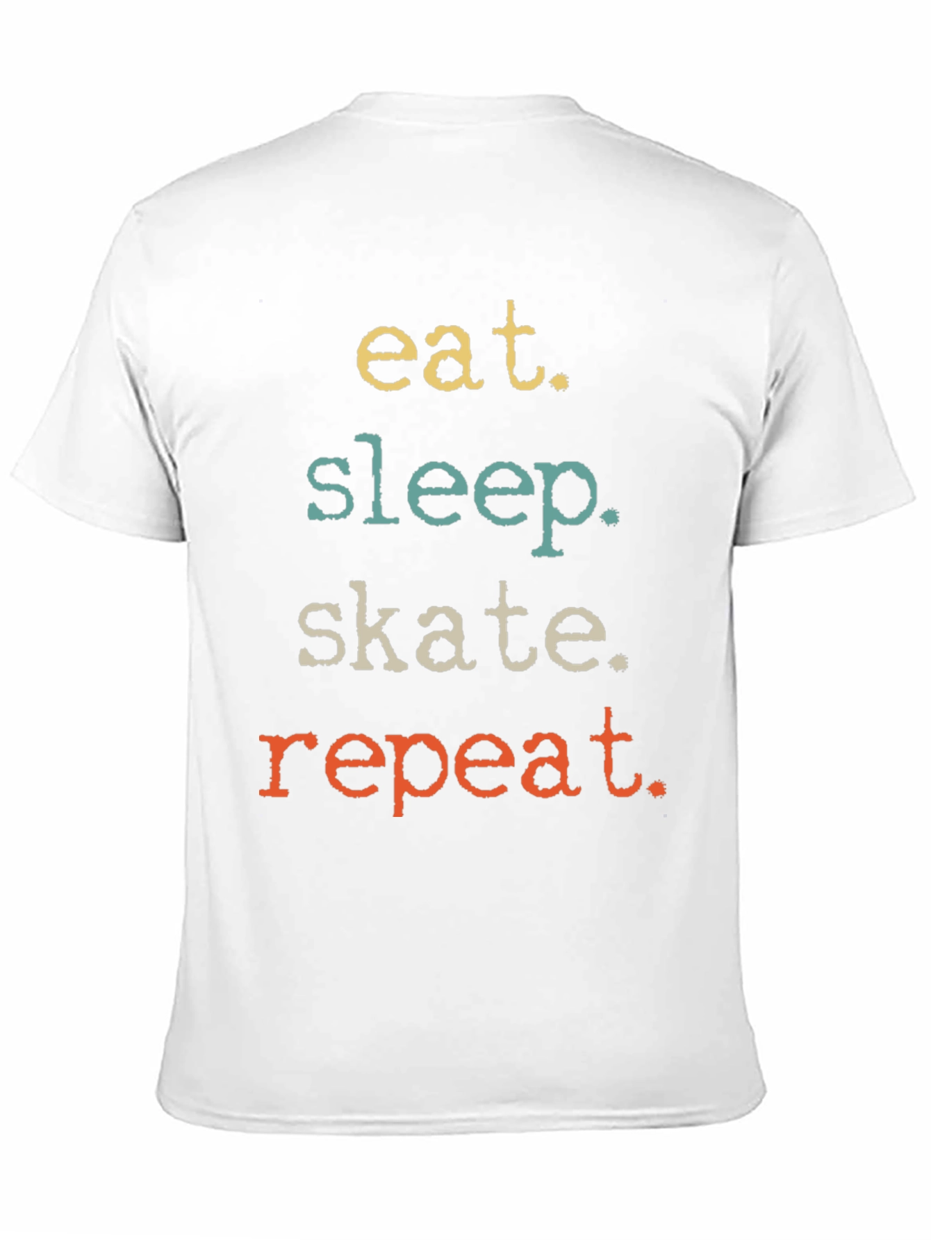 Eat Sleep Skate Repeat Graphic Tee