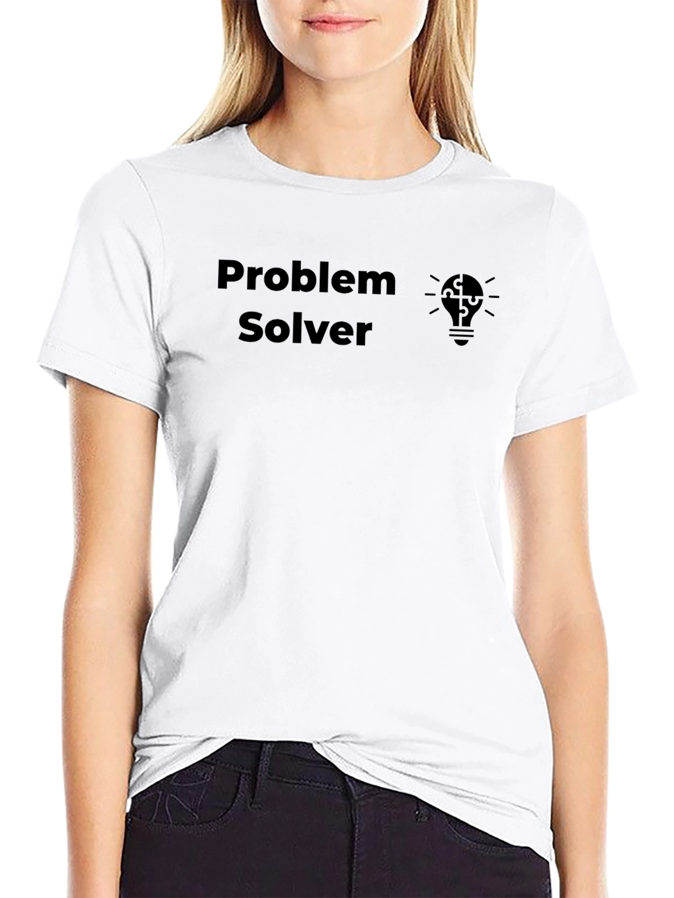 Problem Solver Tee - Black T-Shirt