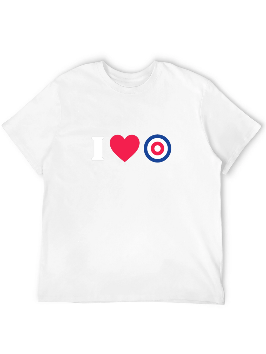 I Love Mod Target T-Shirt