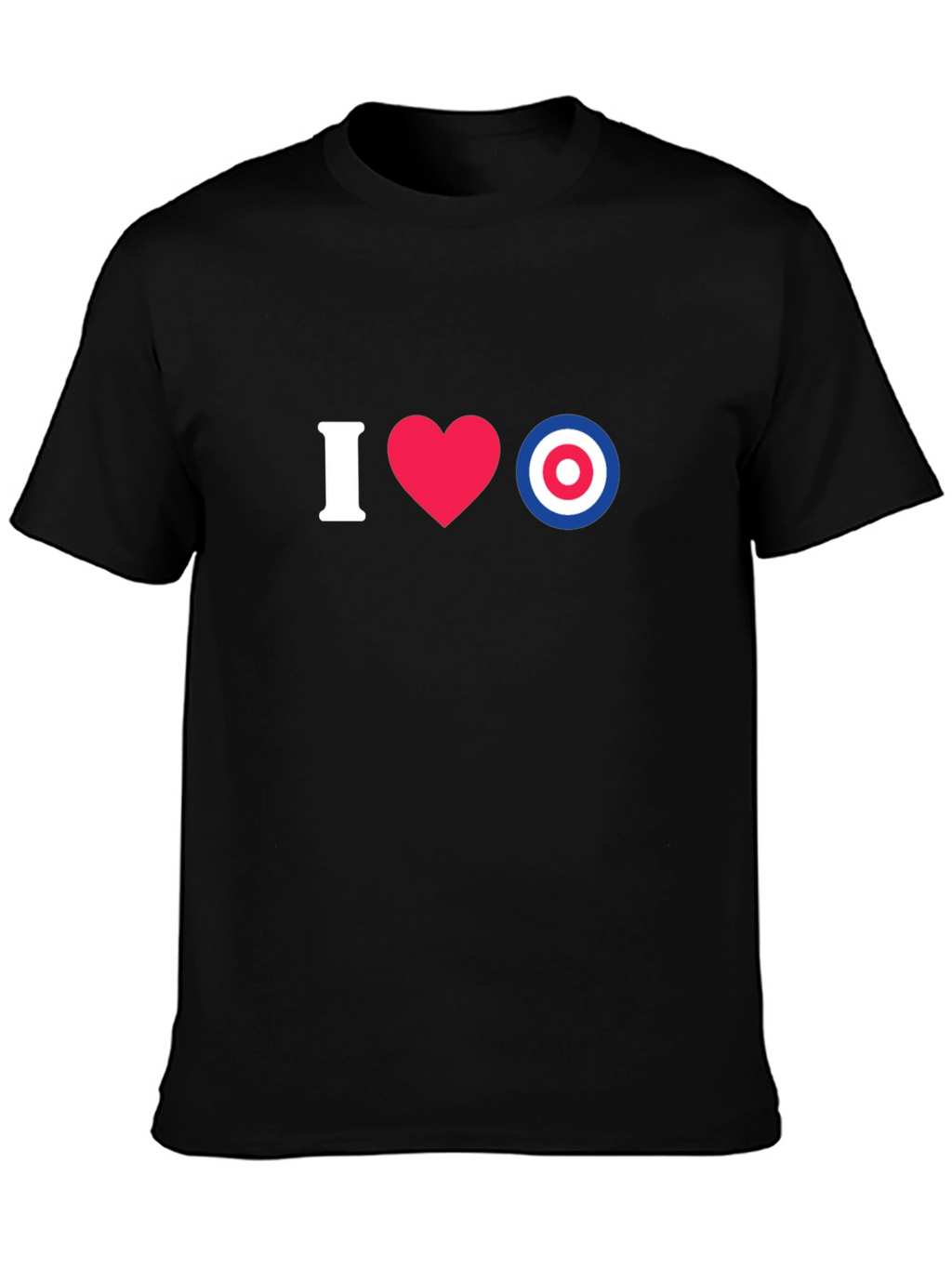 I Love Mod Target T-Shirt