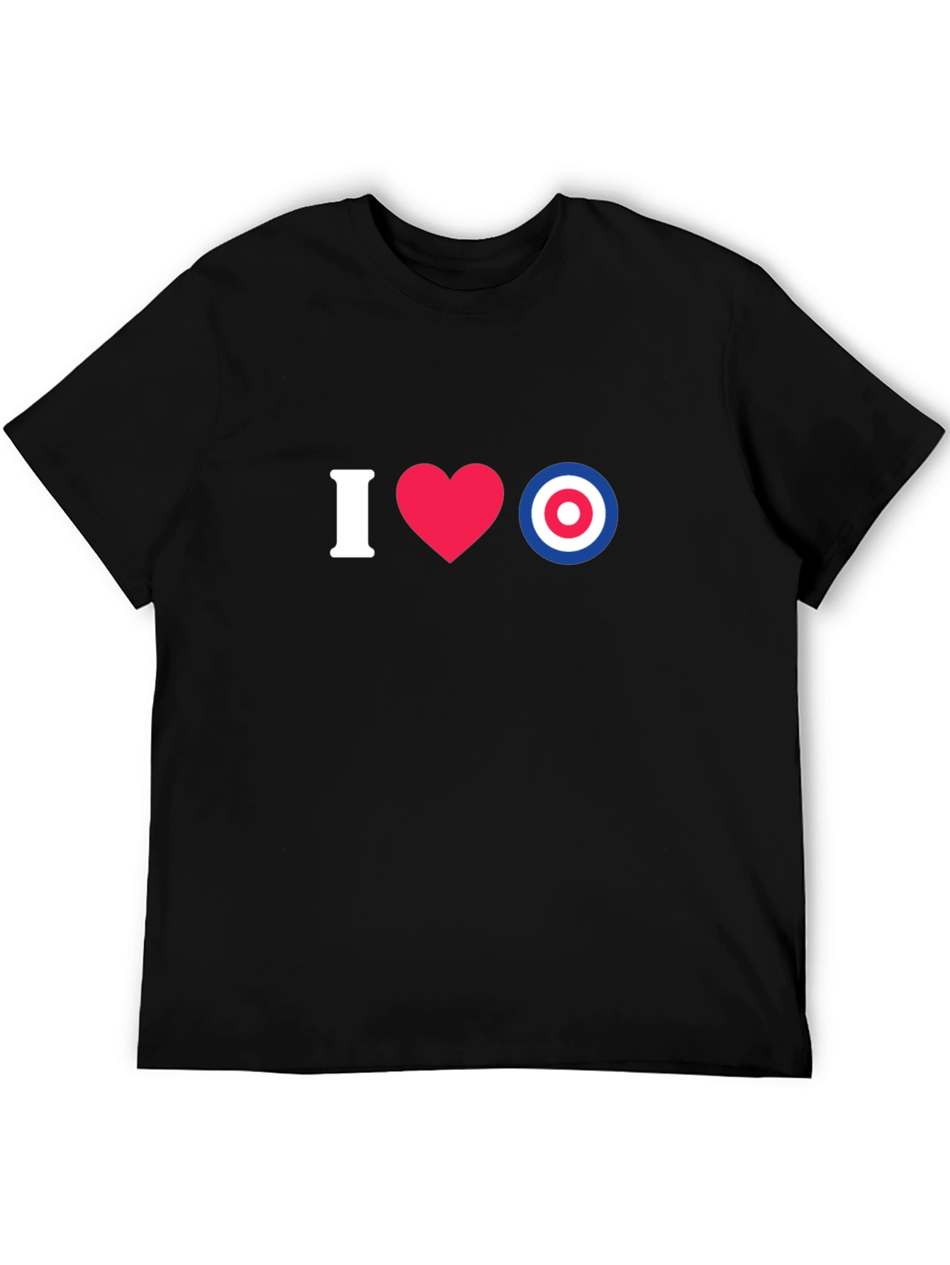 I Love Mod Target T-Shirt
