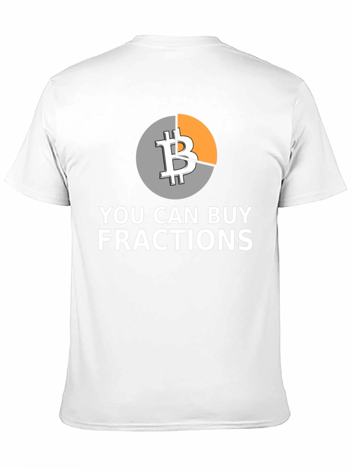 Bitcoin Fractions Graphic T-Shirt