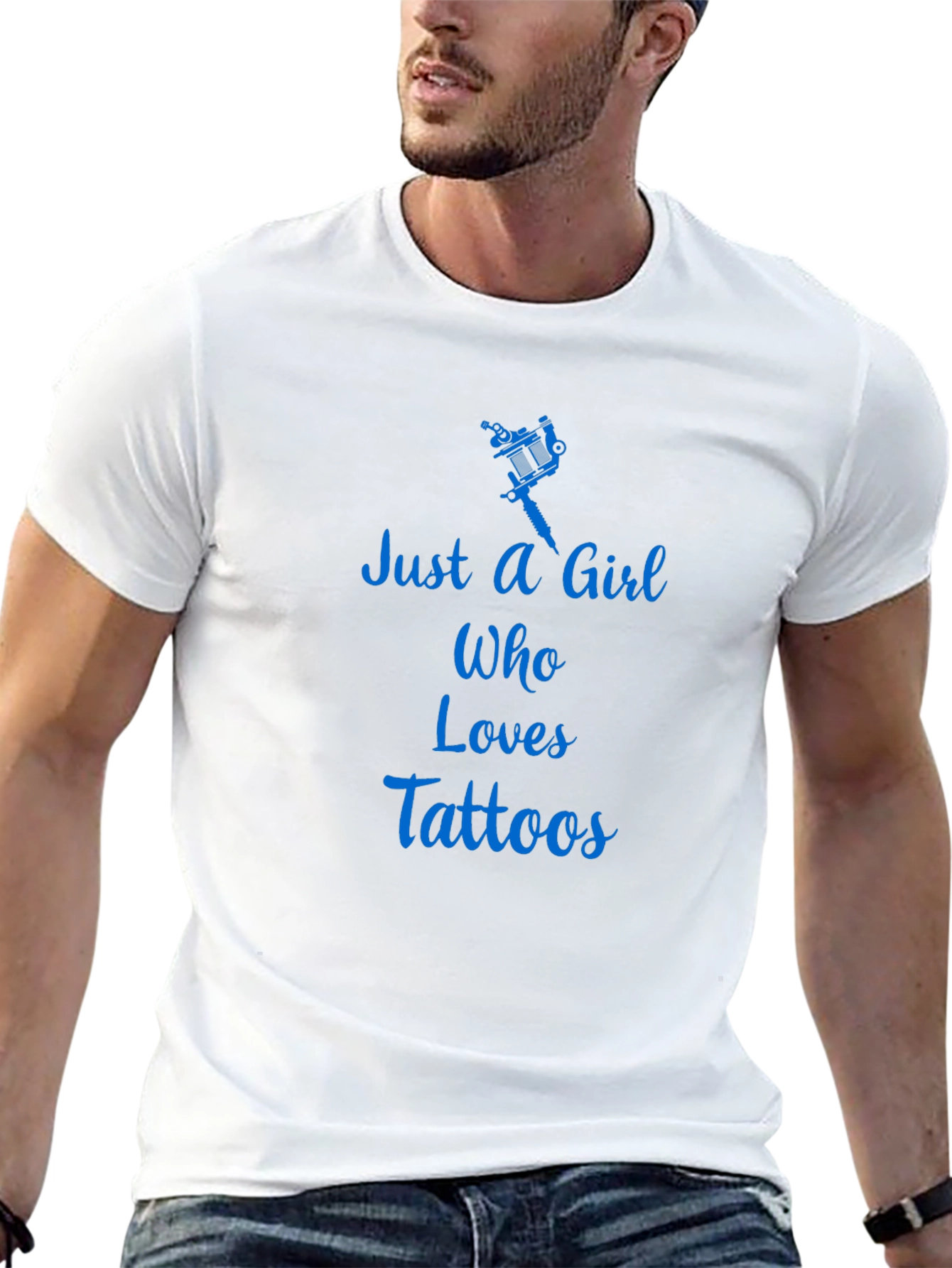 Just A Girl Who Loves Tattoos T-Shirt