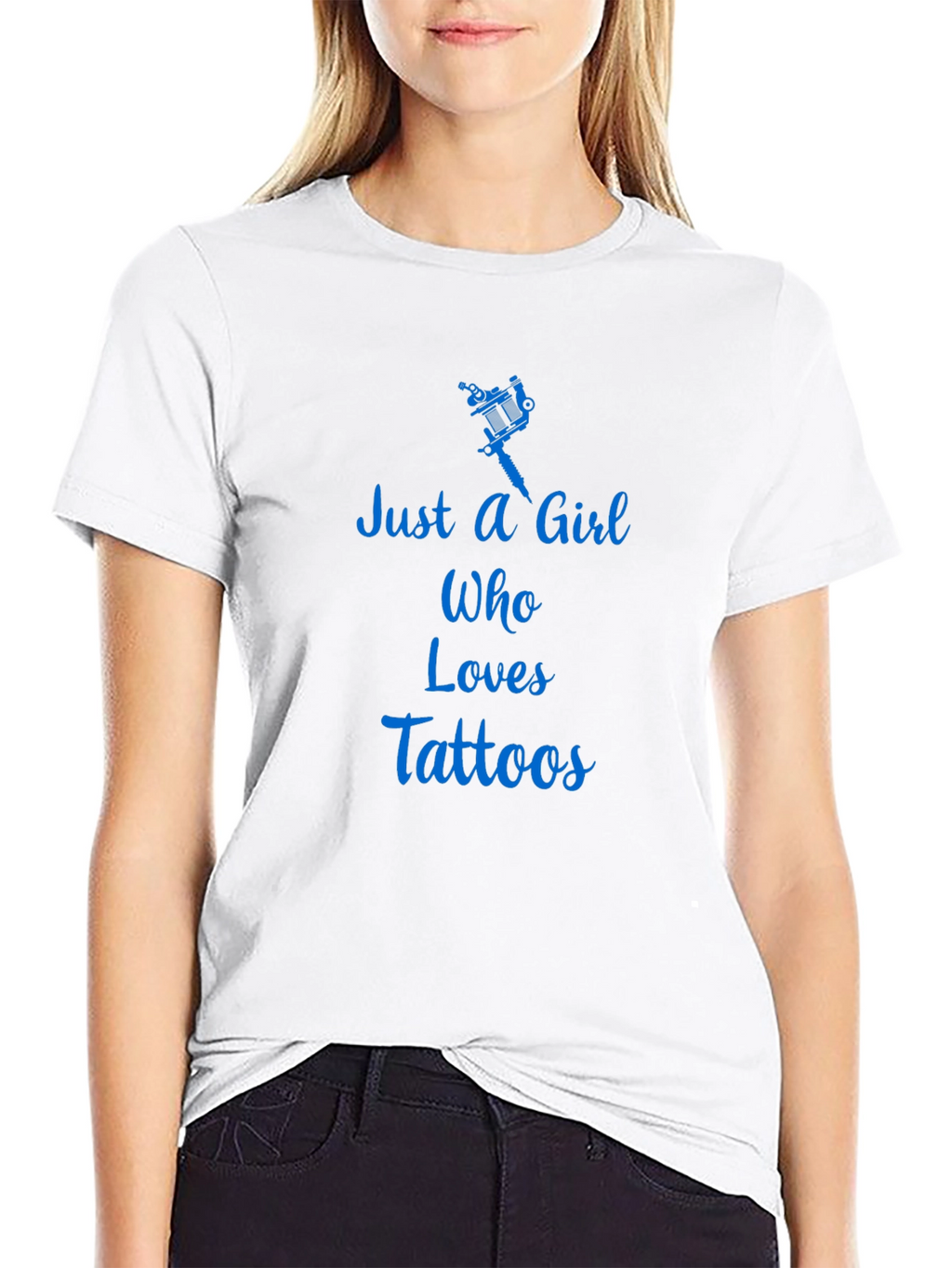 Just A Girl Who Loves Tattoos T-Shirt