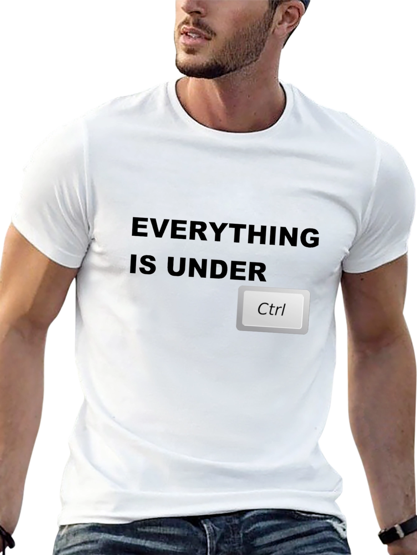 Everything is Under Ctrl Black T-Shirt