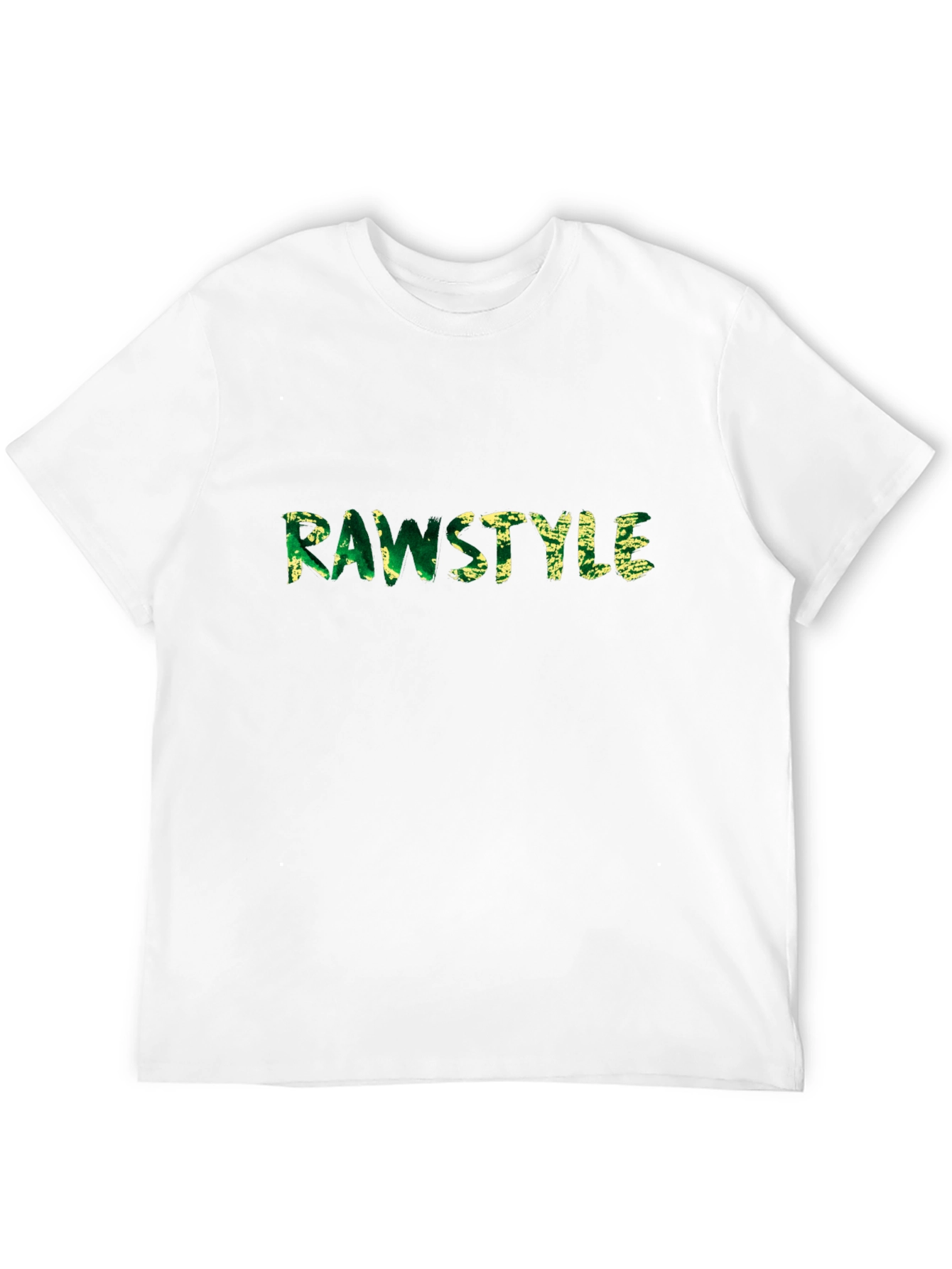 Rawstyle Graphic Tee - Mens Black Cotton T-Shirt