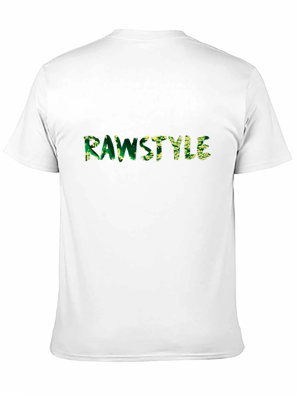 Rawstyle Graphic Tee - Mens Black Cotton T-Shirt