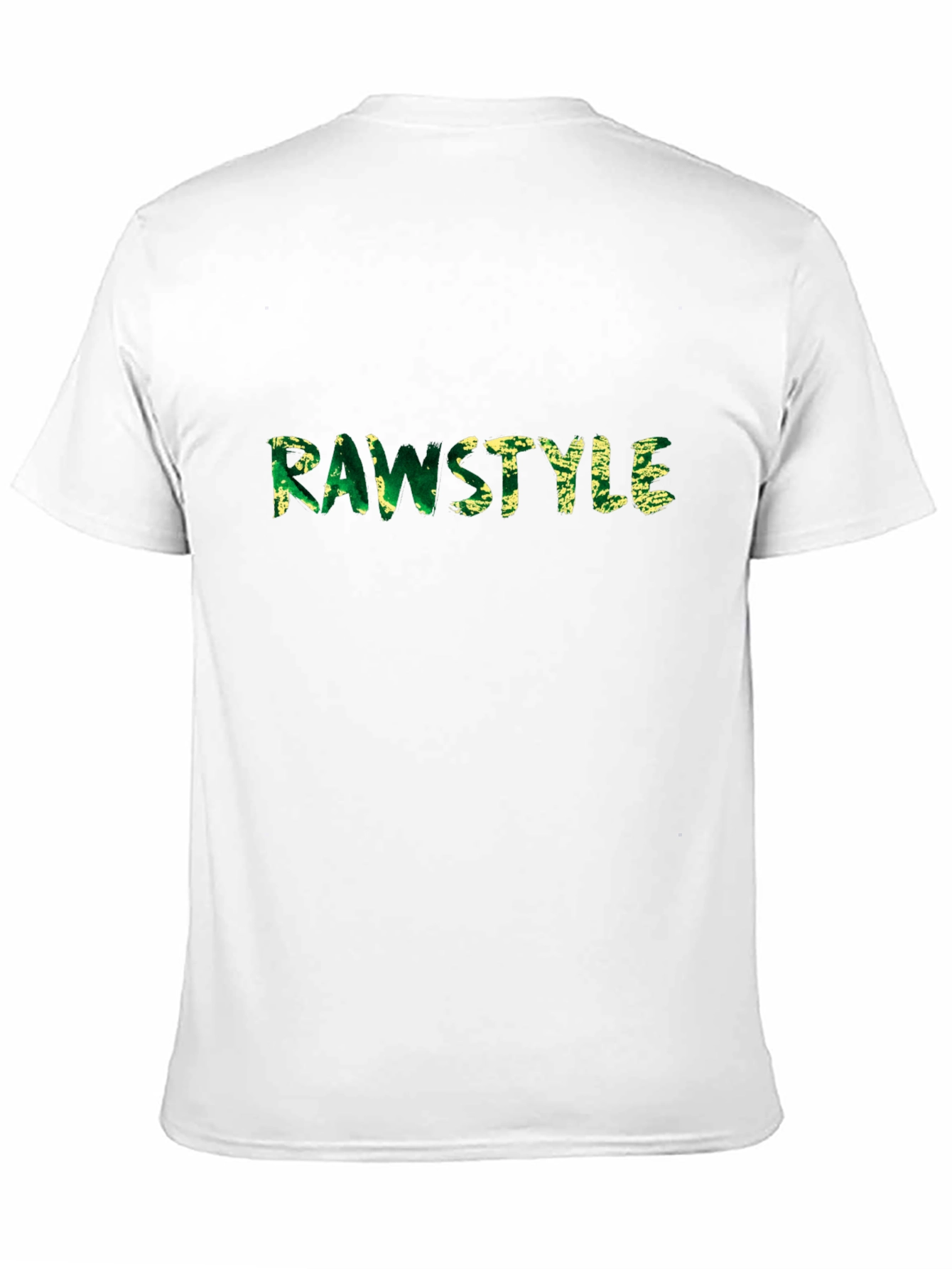Rawstyle Graphic Tee - Mens Black Cotton T-Shirt